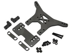 GOP134　カーボングラファイト リヤダンパーステー(GENOVA)