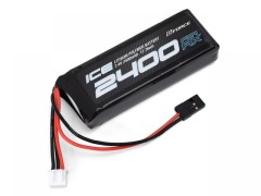 GFG103　ICE Lipo 7.4V 2400mAh (受信機用 ストレート型)