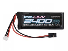 GFG105　ICE LiHV 7.6V 2400mAh (受信機用 ストレート型)