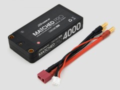 GFG019　MATCHED PRO 7.4V 4000mAh LiPo Battery