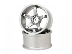GD043　N-Type Drift Wheel/+8/Mat Silver