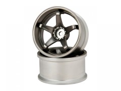 GD045　N-Type Drift Wheel/+8/Titan Silver