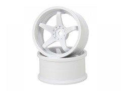 GD050　N-Type Drift Wheel Super Traction /+6/White