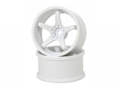 GD051　N-Type Drift Wheel Super Traction /+8/White