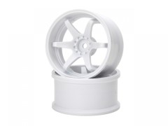 GD067　N-6 Drift Wheel Super Traction /+8/White