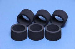 TB10024A　HQスポンジタイヤ(オレンジ)フロントミディアムソフト6個