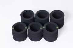 TB10070A　HQスポンジタイヤ(オレンジ&イエロー)リヤミディアムソフト6個