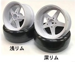 (B) LW-0106WH　WORK EQUIPホイル 浅リム offset6 ホワイト