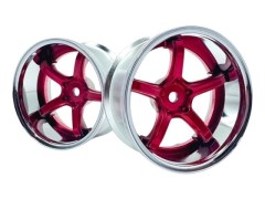 LW-0708CR　WORK EMOTION T5R 2P WHEEL DEEP CONCAVE off8 Candy Red