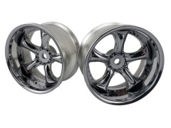 LW-0906C　WORK VS KF# WHEEL STANDARD RIM off6 Chrome　2本入り