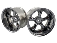 LW-0908C　WORK VS KF# WHEEL DEEP RIM off8 Chrome　2本入り