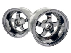 LWS-0806C　WORK MEISTER S1 3P WHEEL Super High Traction type STANDARD RIM off6 Chrome　2本入