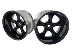 LW-0908HGB　WORK VS KF# WHEEL DEEP RIM off8 High Gloss Black　2本入り