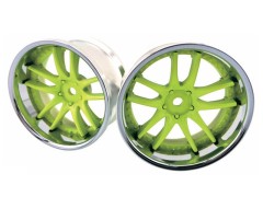LW-0606CNY　WORK EMOTION CR3P WHEEL STANDARD RIM off6 Chrome Neon Yellow