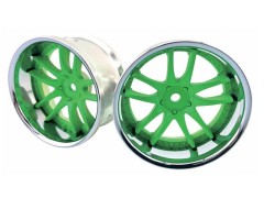 LW-0608CNG　WORK EMOTION CR3P WHEEL DEEP RIM off8 Chrome Neon Green