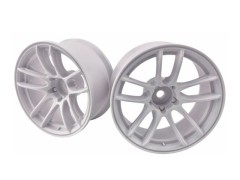 ラジコン用ホイール&タイヤの色々セット① OPTION No.1 OPTION No.1(オプションNo.1)/ZX03-SI/ホイール(シルバー