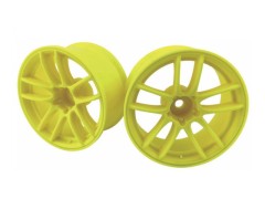 LW-1006YE　WORK EMOTION CR Shigoku WHEEL CONCAVE off6 Yellow 2本入り