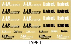 LP-053　LAB ORIGINAL STICKER TYPE-I