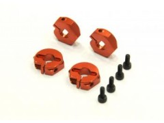 SER804195#　アルミ6角ハブクランプ/オレンジ/4pcs【747/748用】-1