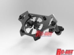 ART2485　YD-2用バックマウントプレートV2 ブラック