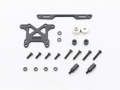 ART2752　RDX用フロントマグネットボディマウント(アルミベースタイプ)ブラック