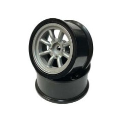 ARTW0106MS　ワタナベ Type ホイール　オフセット6　マットシルバー（Fifteenシリーズ）2個入