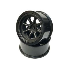 ARTW0108MG　ワタナベ Type ホイール　オフセット8　マットガンメタ（Fifteenシリーズ）2個入