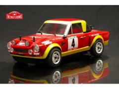 EZRL2410#　FIAT 124クリアボディ　デカール付