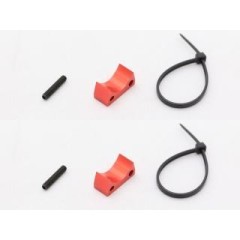 WP-0256　キャパシターベース　2個入　(レッド)