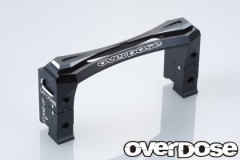 OD2493b　2Way レイアウトアルミサーボマウント (For GALM, Vacula, Divall, Vacula II / ブラック)