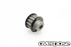 OD3860　ワイドセンタープーリー15T( ブラック)