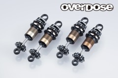 OD3902　ハイグレードショックセット spec.4 ( 全長調整式 ， 4 セット/ ブラック)