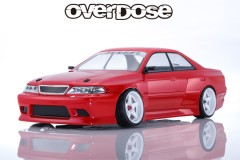 OD3917　トヨタ JZX100マークII  WeldワイドボディーKIT仕様 クリアボディー(200mm / マスキング・ライトバケット付き)