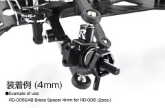 RD-005S4B　RD-005用 真鍮製 ホイールスペーサー (4.0mm/2個入)