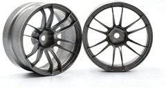 RW-UL12M6　ドリフト コンペティションホイール UL12（ガンメタ、オフセット6）