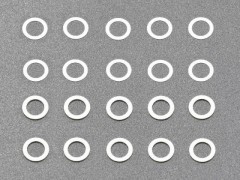 RC-S50S　φ5mmステンレスシムセット （0.1mm厚／0.2mm厚、各10枚入）