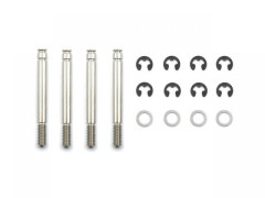 RT-012A　SPMチタン製 ショックシャフト（全長28.3mm， Eリング付、4本入）