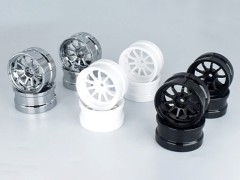 RW-VR10S6 　コンペティションホイール VR10（メッキ、オフセット 6mm、2 個入)