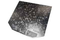 RJ-014W　フォージドカーボン製 ピットボード（ロゴ色ホワイト） 【限定生産品】