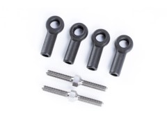 【9月発売】 RD-ST24　スリムタイロッドセット（チタン製、24mm TB 仕様）２セット入、中心間目安：34～38mm