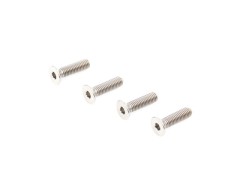 B02312T　M3x12mm MCチタンフラットヘッドスクリュー（4個）