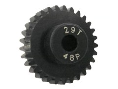 IP-4829B　7075 ハードコートピニオンギア ブラック 48ピッチ 29T 1個入り