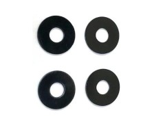 TP-152　ホイールオフセットスペーサー ブラック 1.0mm厚
