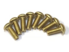 TSB-08BR　ハイパフォーマンス真鍮M3ボタンビス 8mm