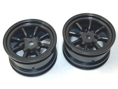 TMW-011BK　ミニワタナベホイール offset 1 ブラック