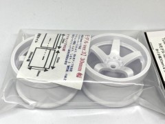 TDW-282WH　Nモデル Ver.3 offset8 ホワイト ホイール幅30mm&3mmハブ仕様　2個入