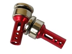 TP-80RE　フロント用 ボディマウントキャップ マグネットタイプ ヨコモ用(5mm) レッド