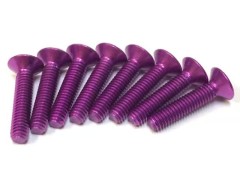 TP-338PU　RDX用 S-Line 7075 M3六角ビスセット パープル