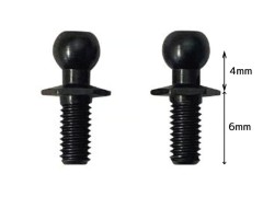 TP-366　Φ4.3 ハードスチール六角ピロボール (SS)