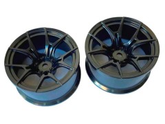 TDW-0614BK　FX SPORTホイール offset 6 ブラック　2個入